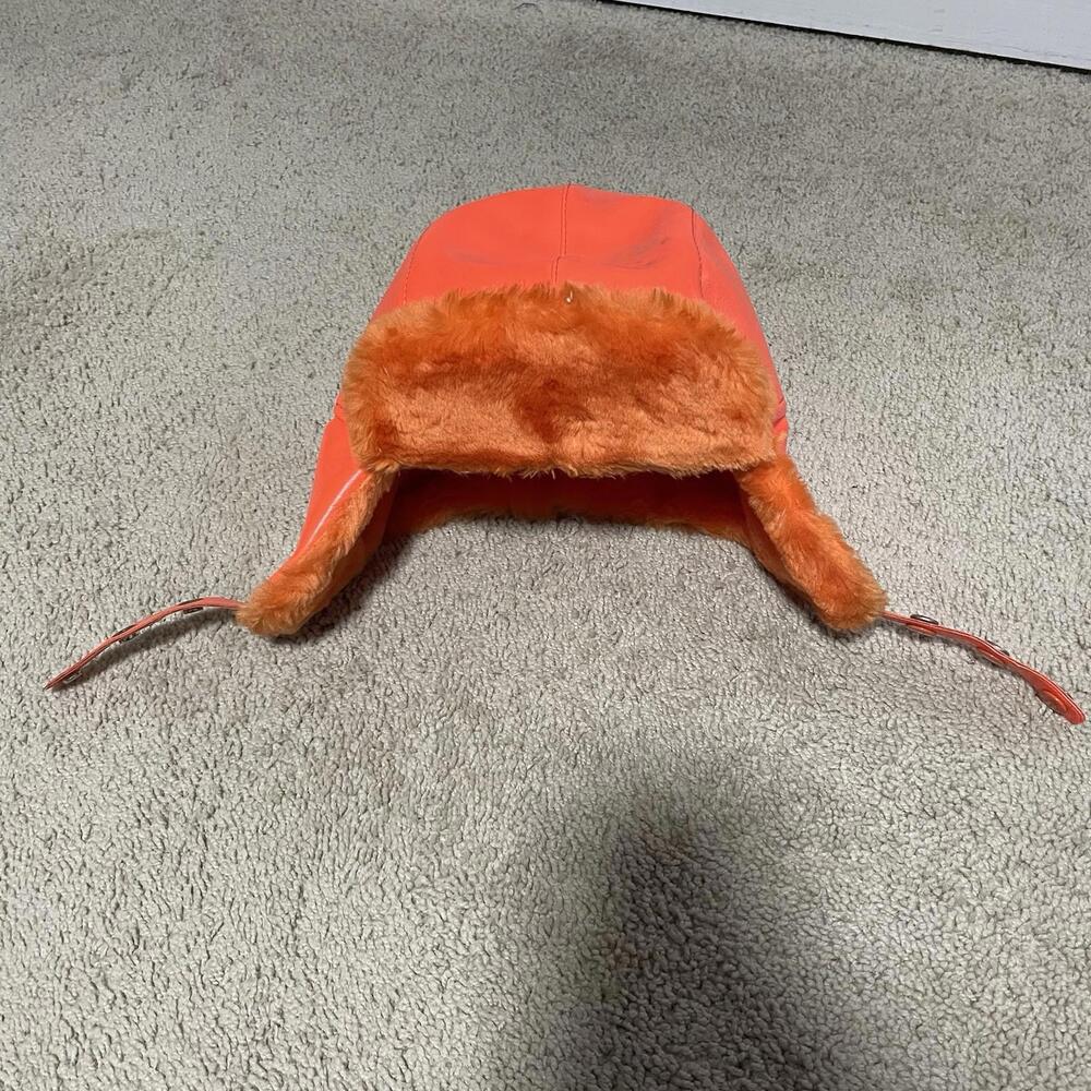 Vintage YR headwear orange hunting hat size medium
